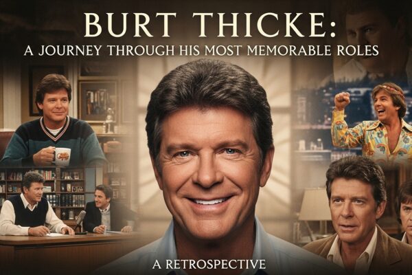 Burt Thicke: A Journey Through His Most Memorable Roles