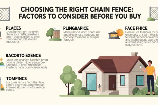 Choosing the Right Chain Link Fence: Factors to Consider Before You Buy