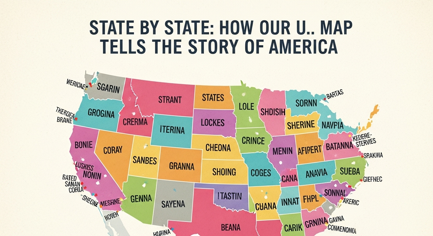 State by State: How Our U.S. Map Tells the Story of America