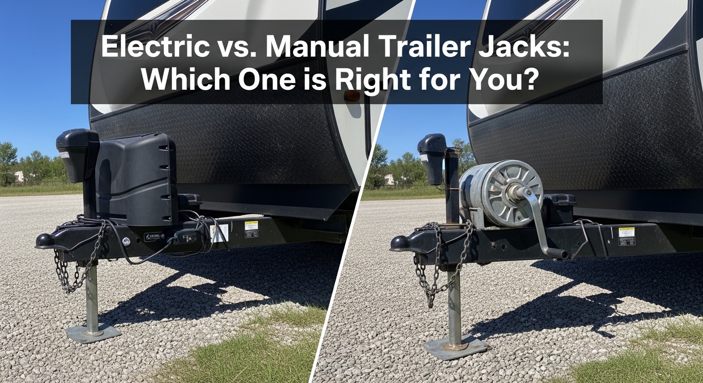 Electric vs. Manual Trailer Jacks: Which One is Right for You?