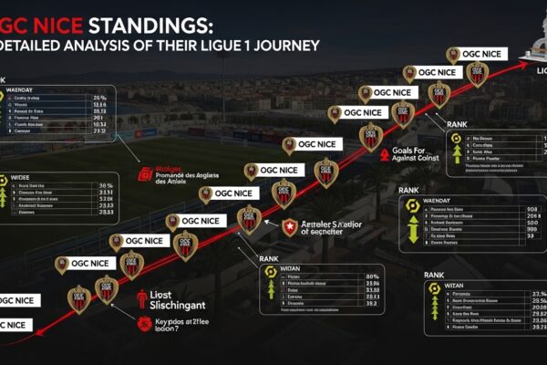 OGC Nice Standings: A Detailed Analysis of Their Ligue 1 Journey