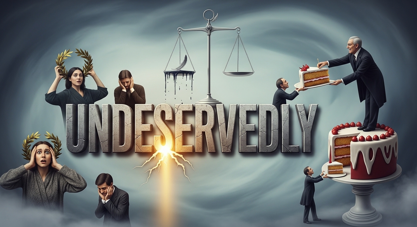 Undeservedly: Understanding a Powerful Word About Fairness and Perception