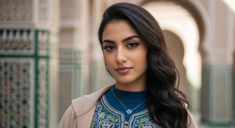 The Moroccan Girl: A Portrait of Culture, Strength, and Modern Identity