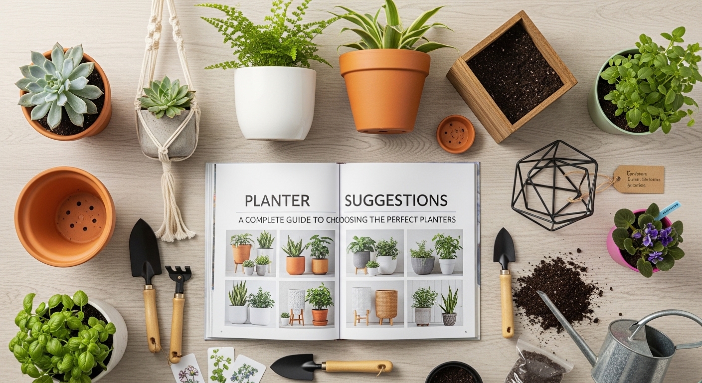 Planter Suggestions: A Complete Guide to Choosing the Perfect Planters