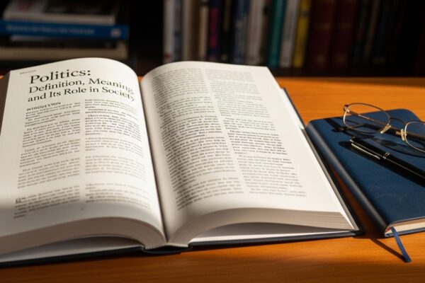 Politics: Definition, Meaning, and Its Role in Society