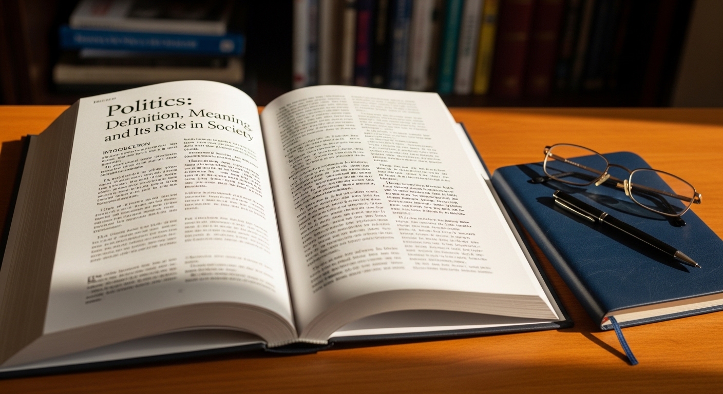 Politics: Definition, Meaning, and Its Role in Society