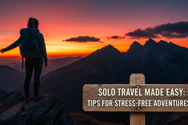 Solo Travel Made Easy: Tips for Stress-Free Adventures