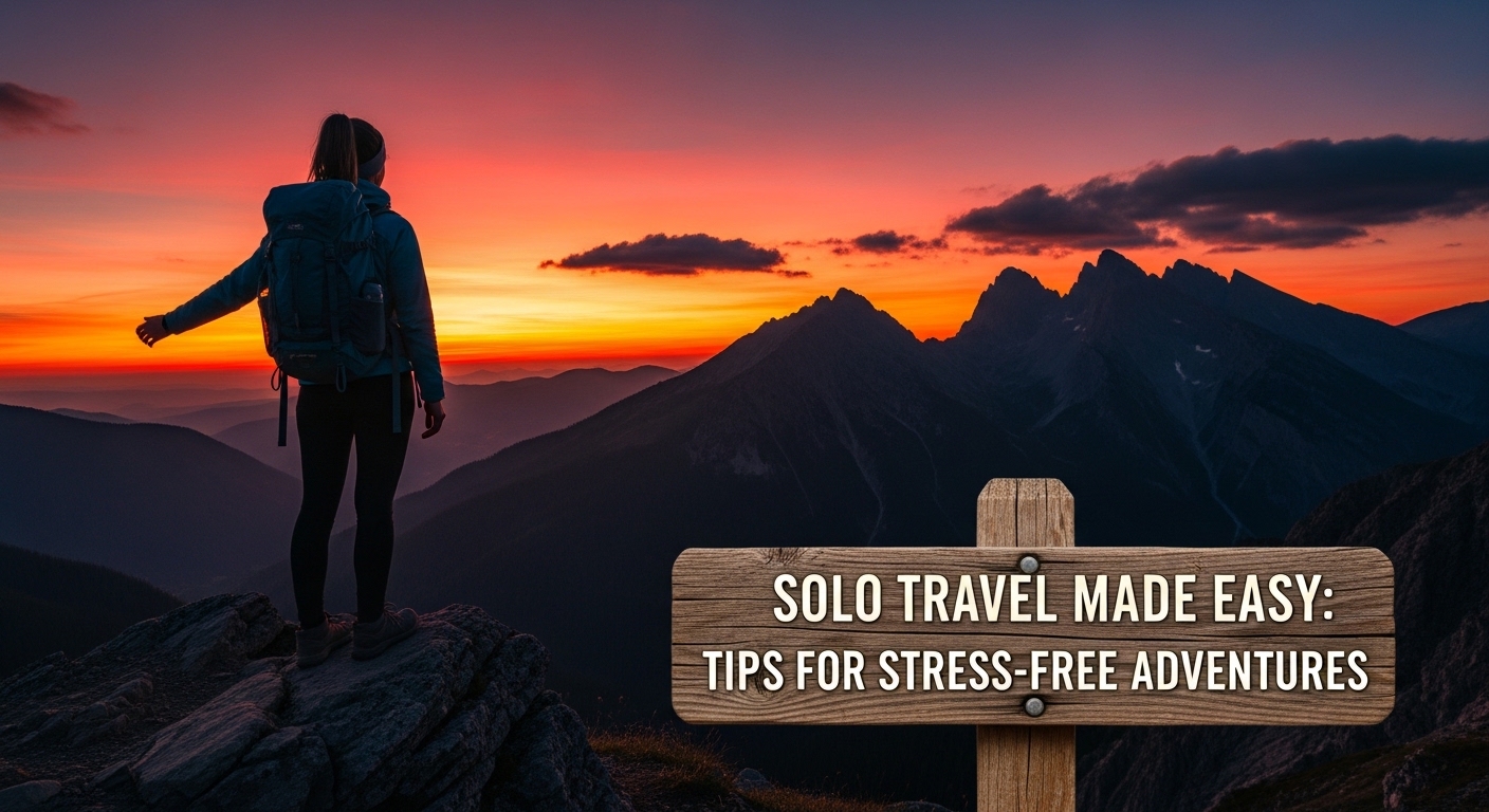 Solo Travel Made Easy: Tips for Stress-Free Adventures