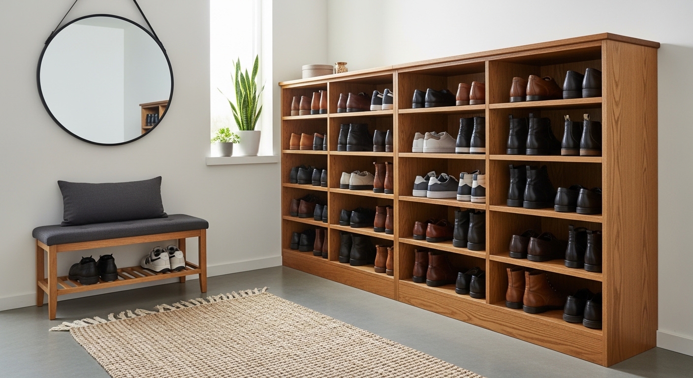 Shoe Rack: The Perfect Storage Solution for Organized Living