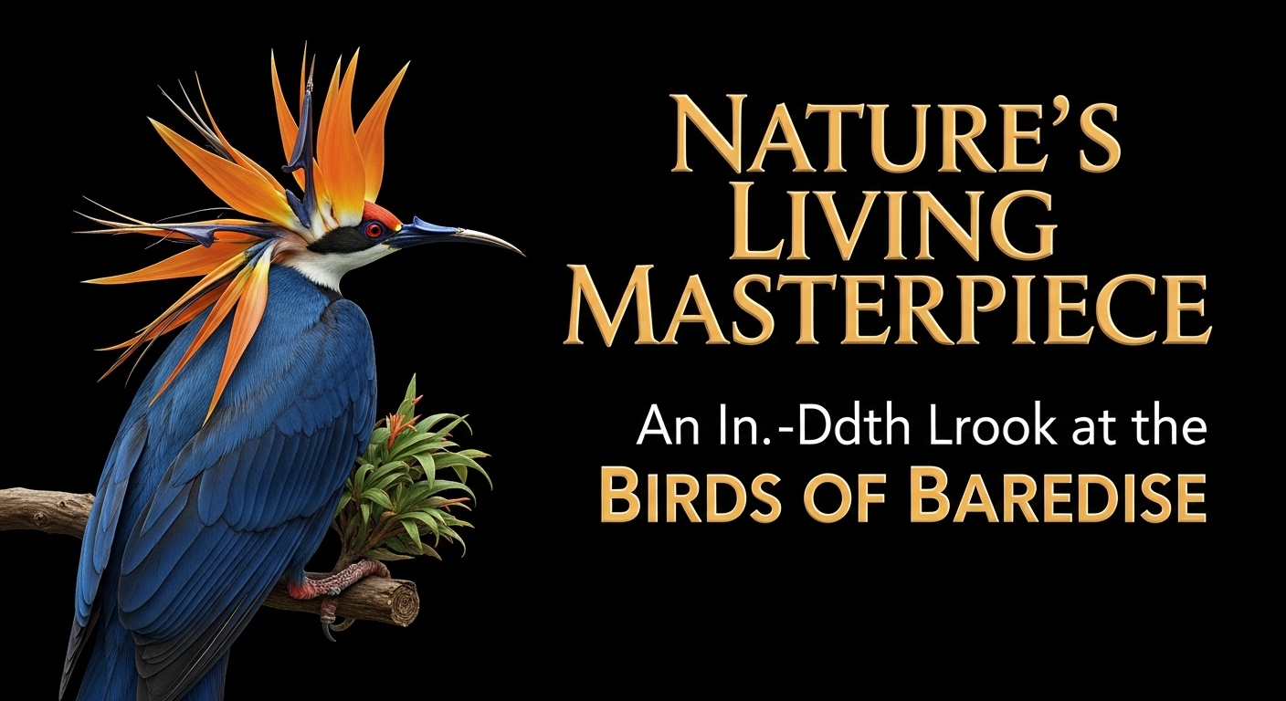 Nature’s Living Masterpiece: An In-Depth Look at the Birds of Paradise