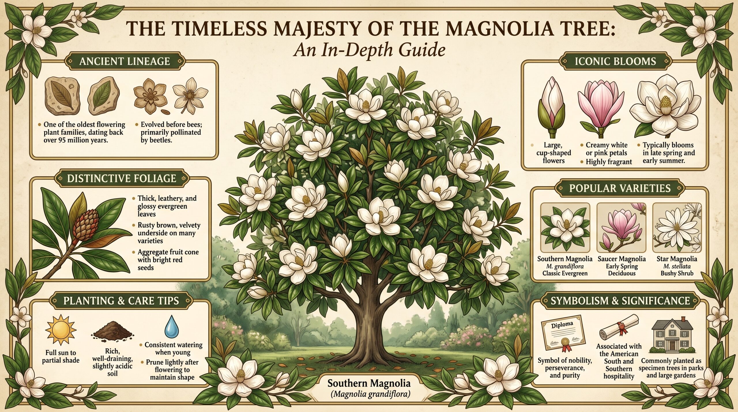 The Timeless Majesty of the Magnolia Tree: An In-Depth Guide